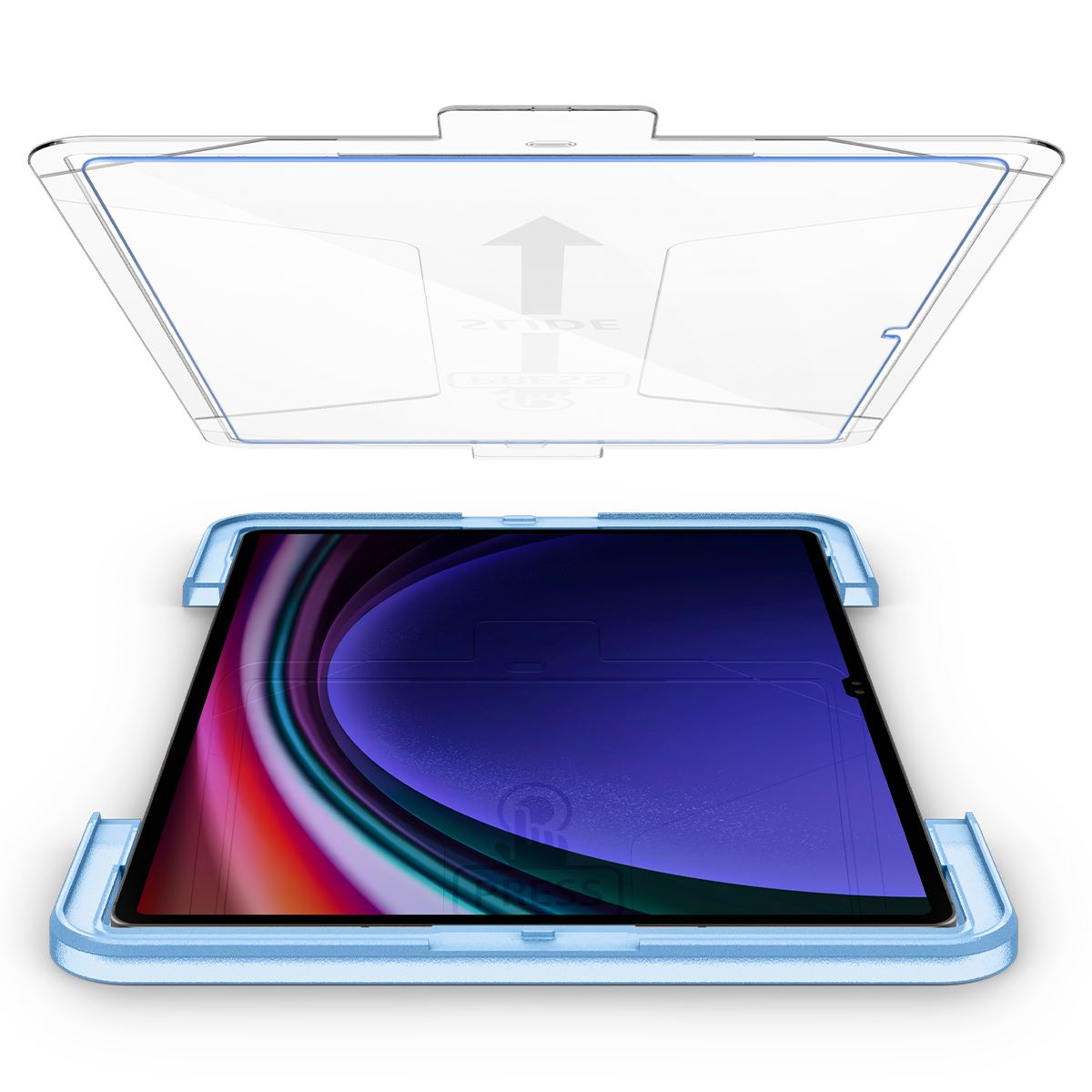 Spigen Glass tR EZ Fit 1 Pack - Samsung Galaxy Tab S10/S9 Ultra (3)