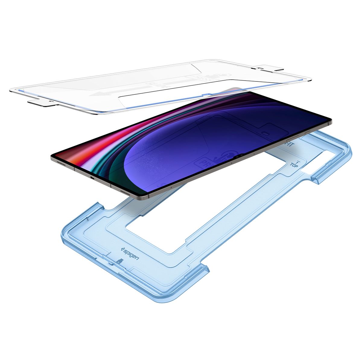 Spigen Glass tR EZ Fit 1 Pack - Samsung Galaxy Tab S10/S9 Ultra (5)