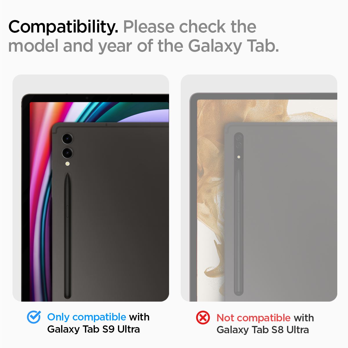 Spigen Glass tR EZ Fit 1 Pack - Samsung Galaxy Tab S10/S9 Ultra (8)