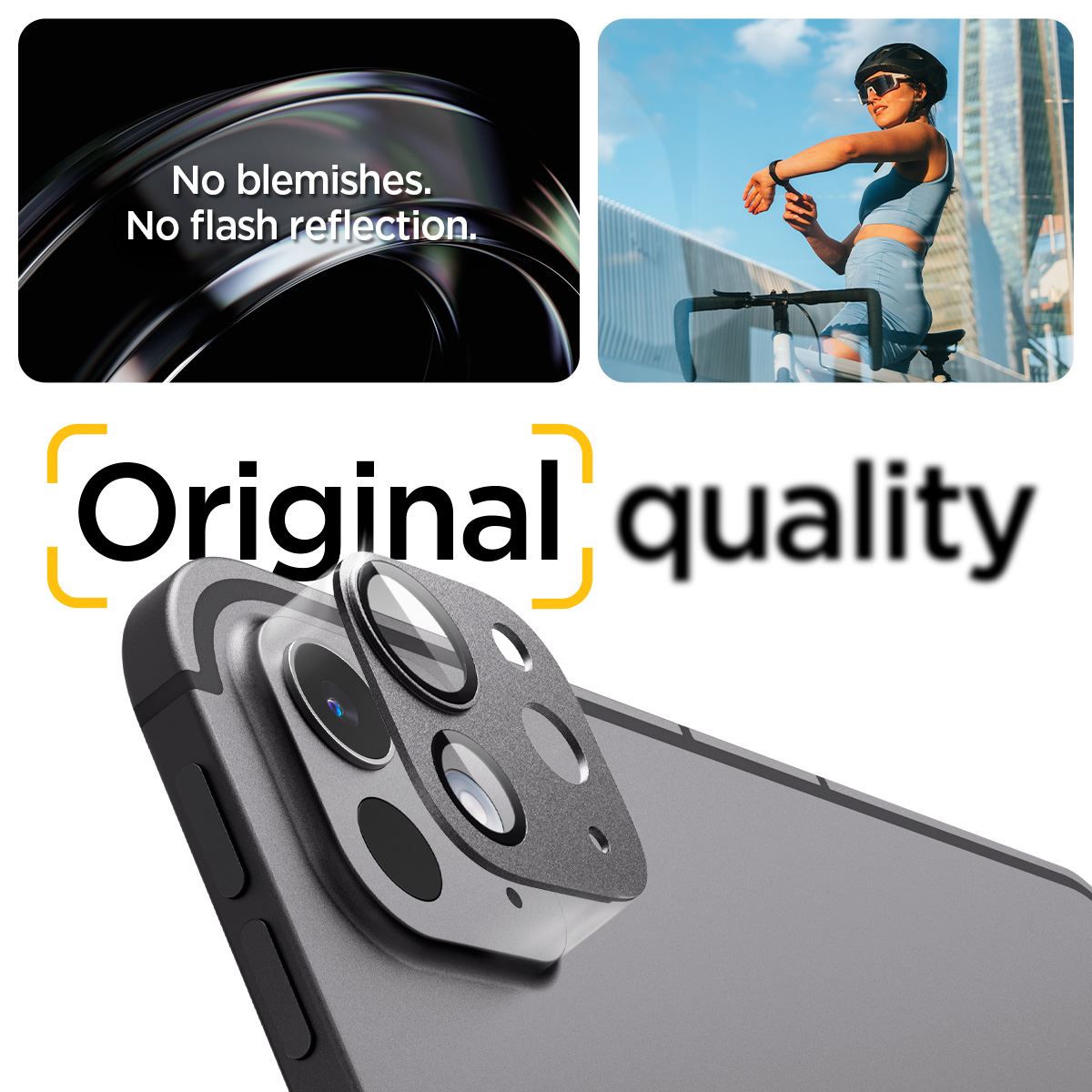 Spigen Glass tR EZ Fit Optik Metal 1 Pack, space black - iPad Pro 13" 2024 / iPad Pro 11" 2024 (10)