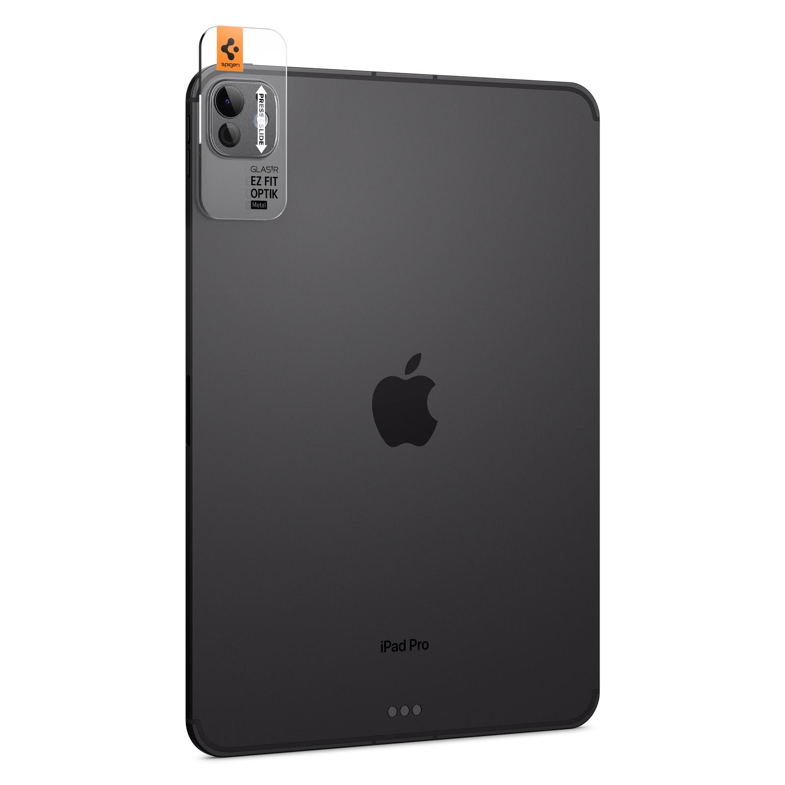 Spigen Glass tR EZ Fit Optik Metal 1 Pack, space black - iPad Pro 13" 2024 / iPad Pro 11" 2024 (2)