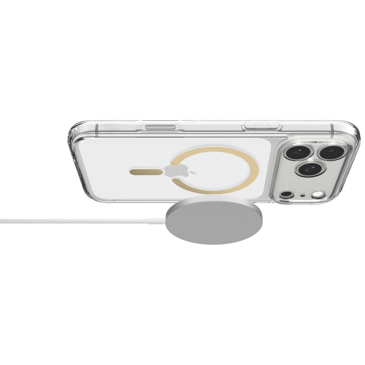 Spigen Ultra Hybrid MagSafe, clear gold - iPhone 18 Pro Max/17 Pro Max (9)