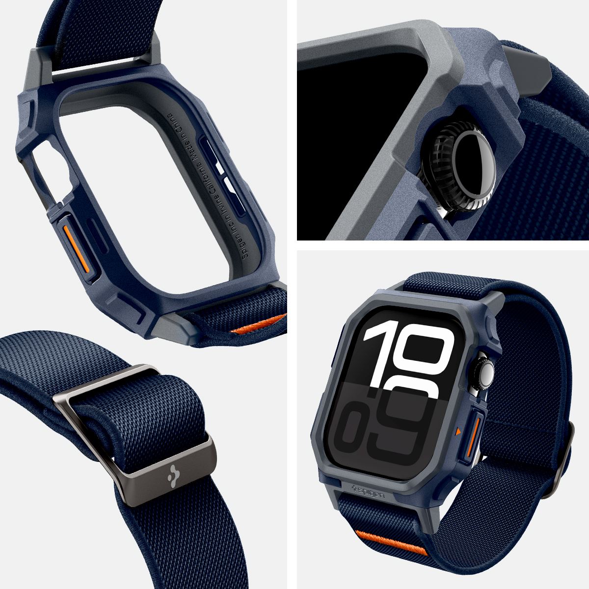 Spigen Lite Fit Pro, navy blue - Apple Watch 11/10 46mm (10)