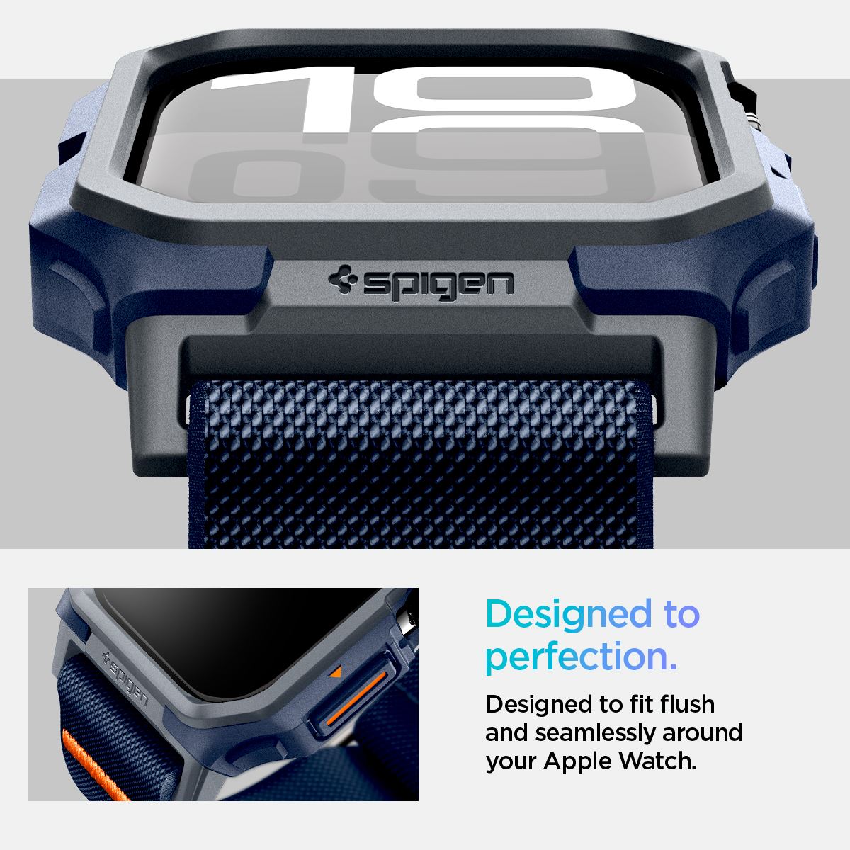 Spigen Lite Fit Pro, navy blue - Apple Watch 11/10 46mm (14)