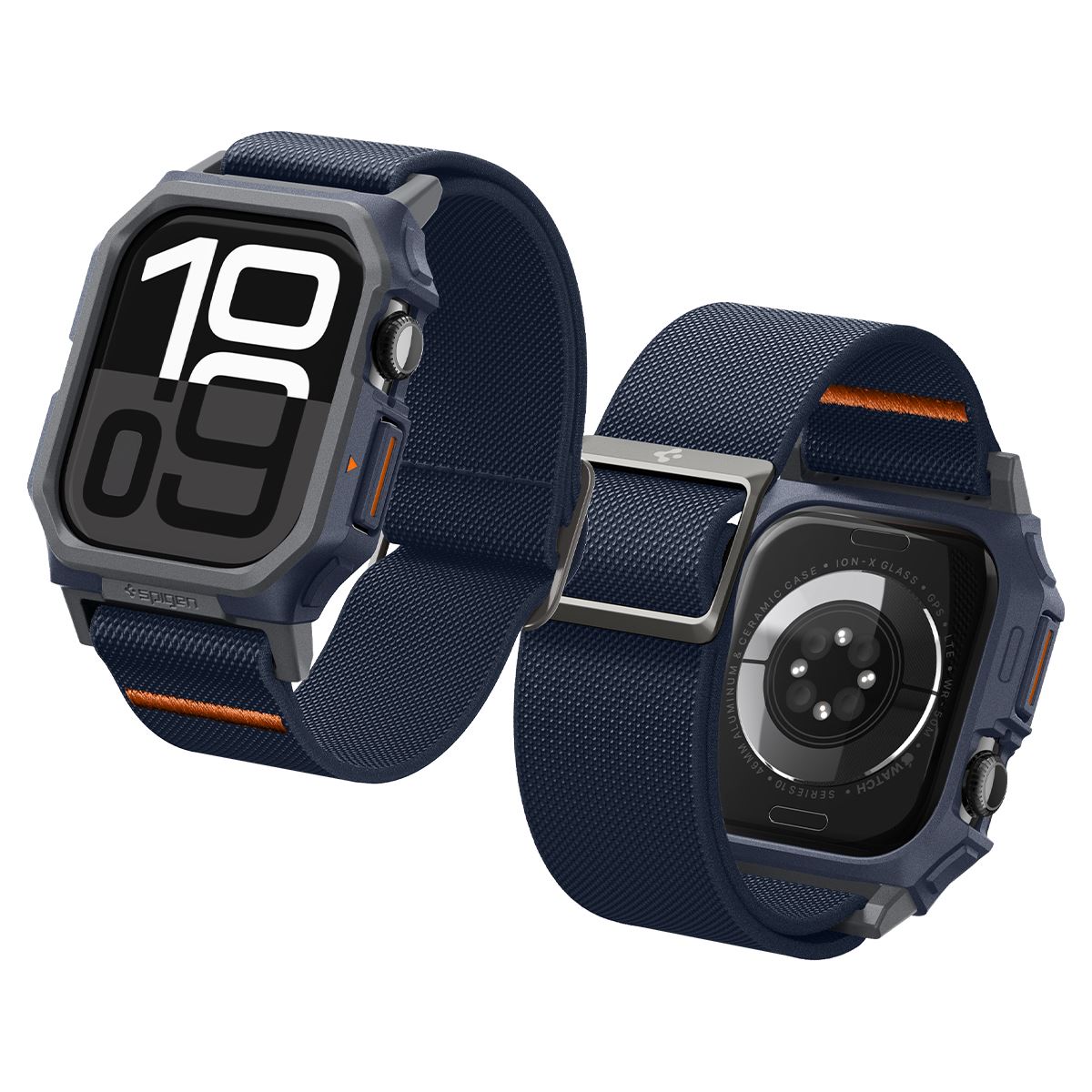 Spigen Lite Fit Pro, navy blue - Apple Watch 11/10 46mm (2)