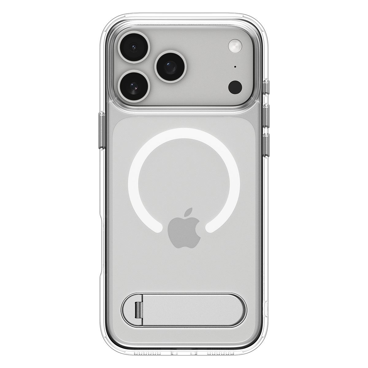 Spigen Ultra Hybrid S MagSafe, clear white - iPhone 17 Pro (2)