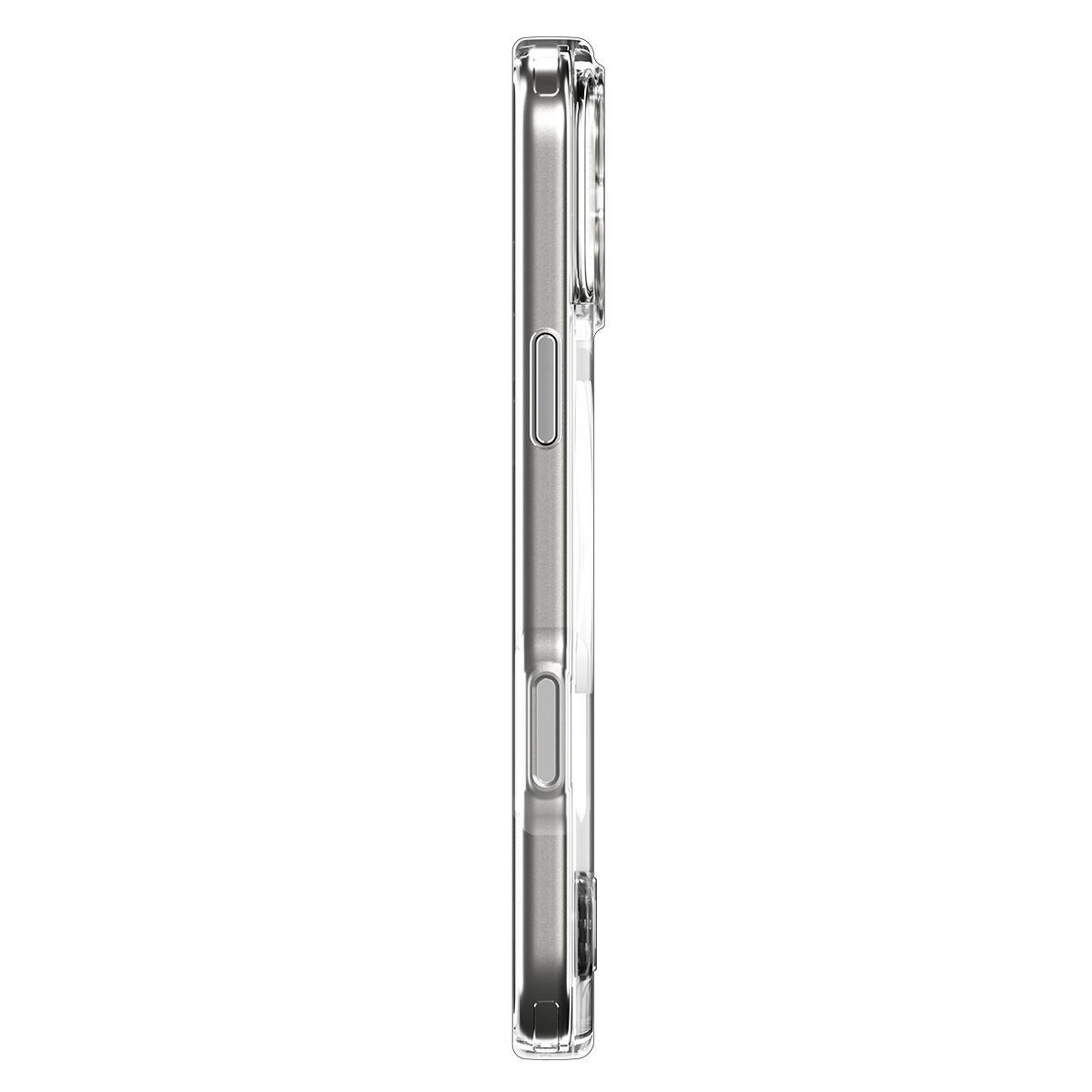 Spigen Ultra Hybrid S MagSafe, clear white - iPhone 17 Pro (4)