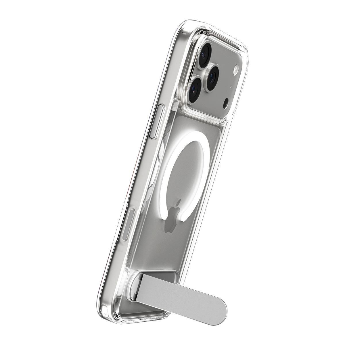 Spigen Ultra Hybrid S MagSafe, clear white - iPhone 17 Pro (7)