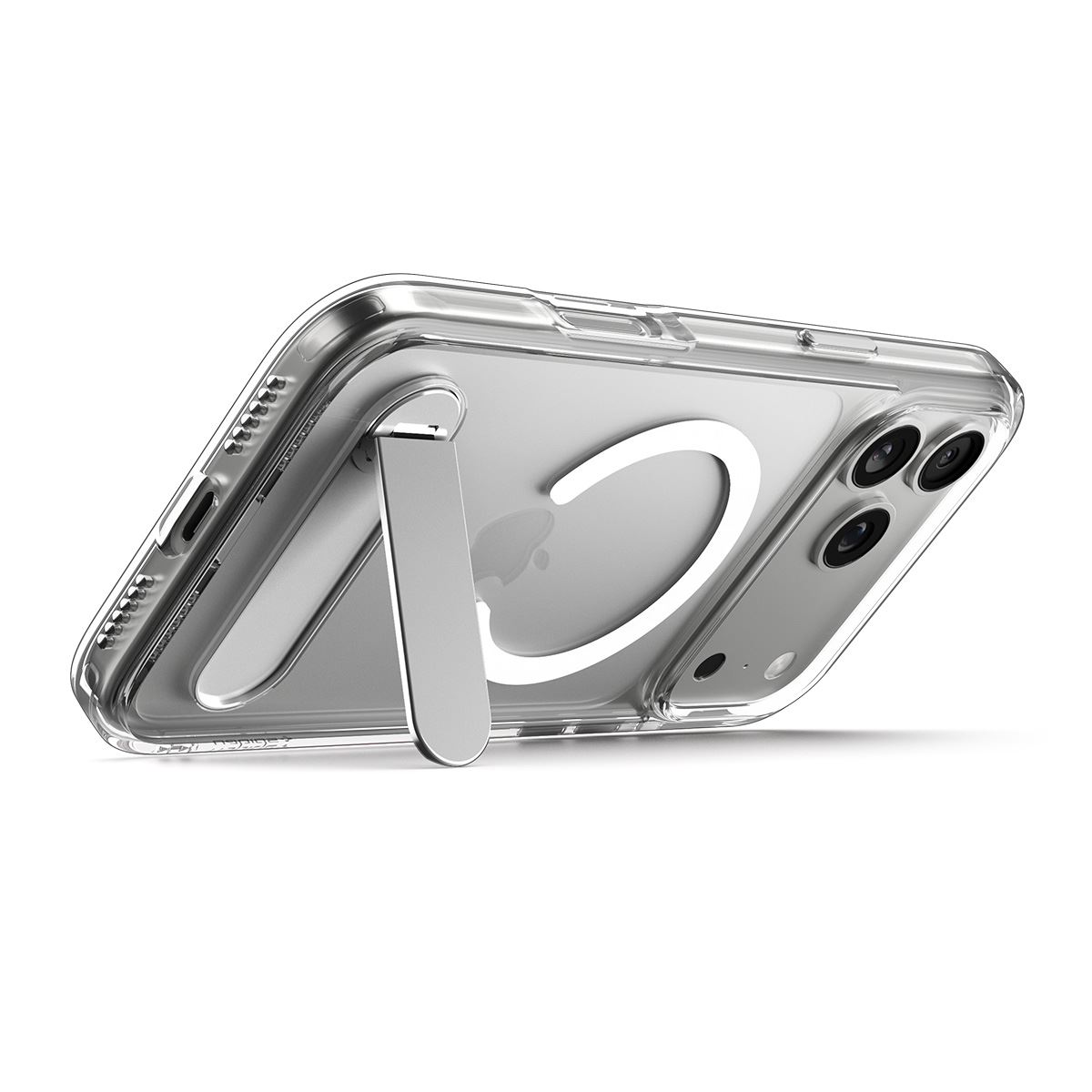 Spigen Ultra Hybrid S MagSafe, clear white - iPhone 17 Pro (8)