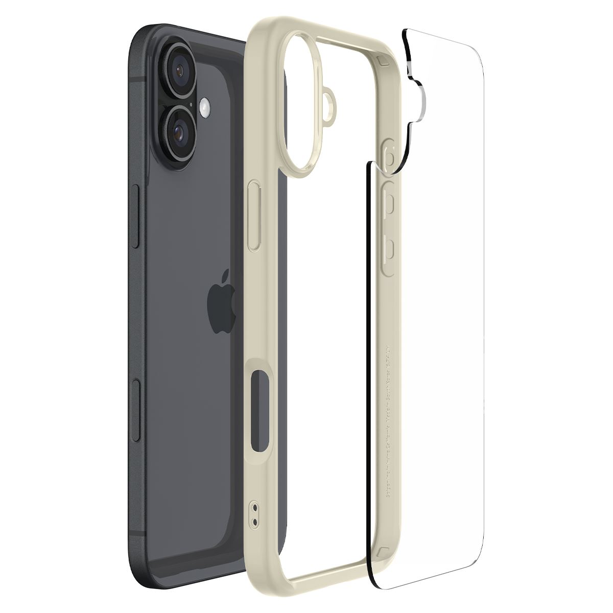 Spigen Ultra Hybrid, mute beige - iPhone 16 Plus (7)