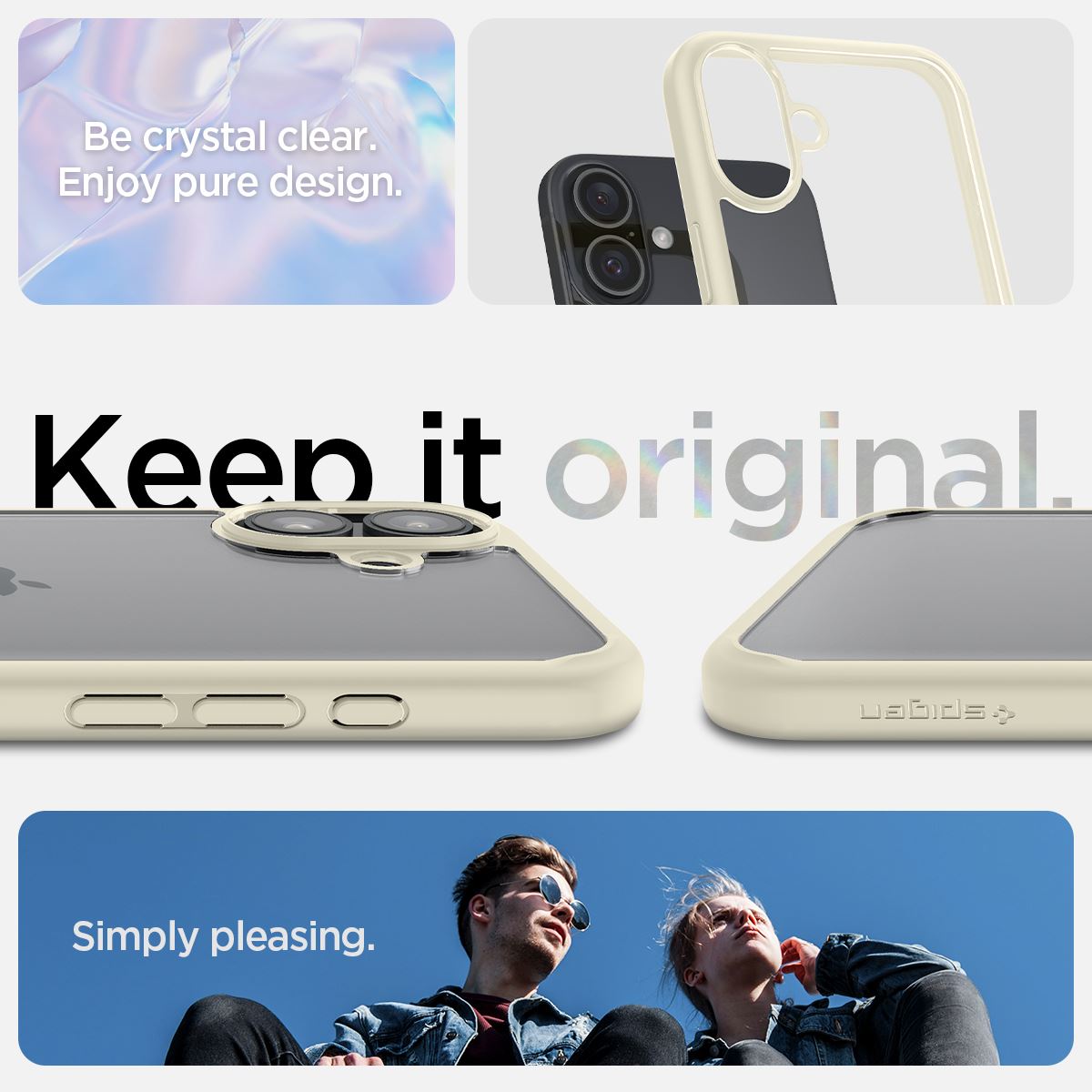 Spigen Ultra Hybrid, mute beige - iPhone 16 Plus (9)