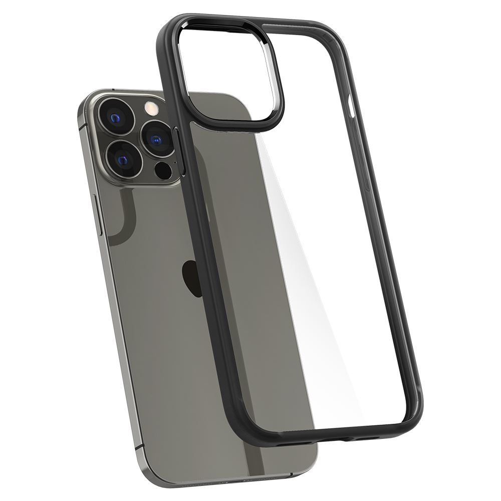 Spigen Ultra Hybrid, m. black - iPhone 13 Pro Max (4)