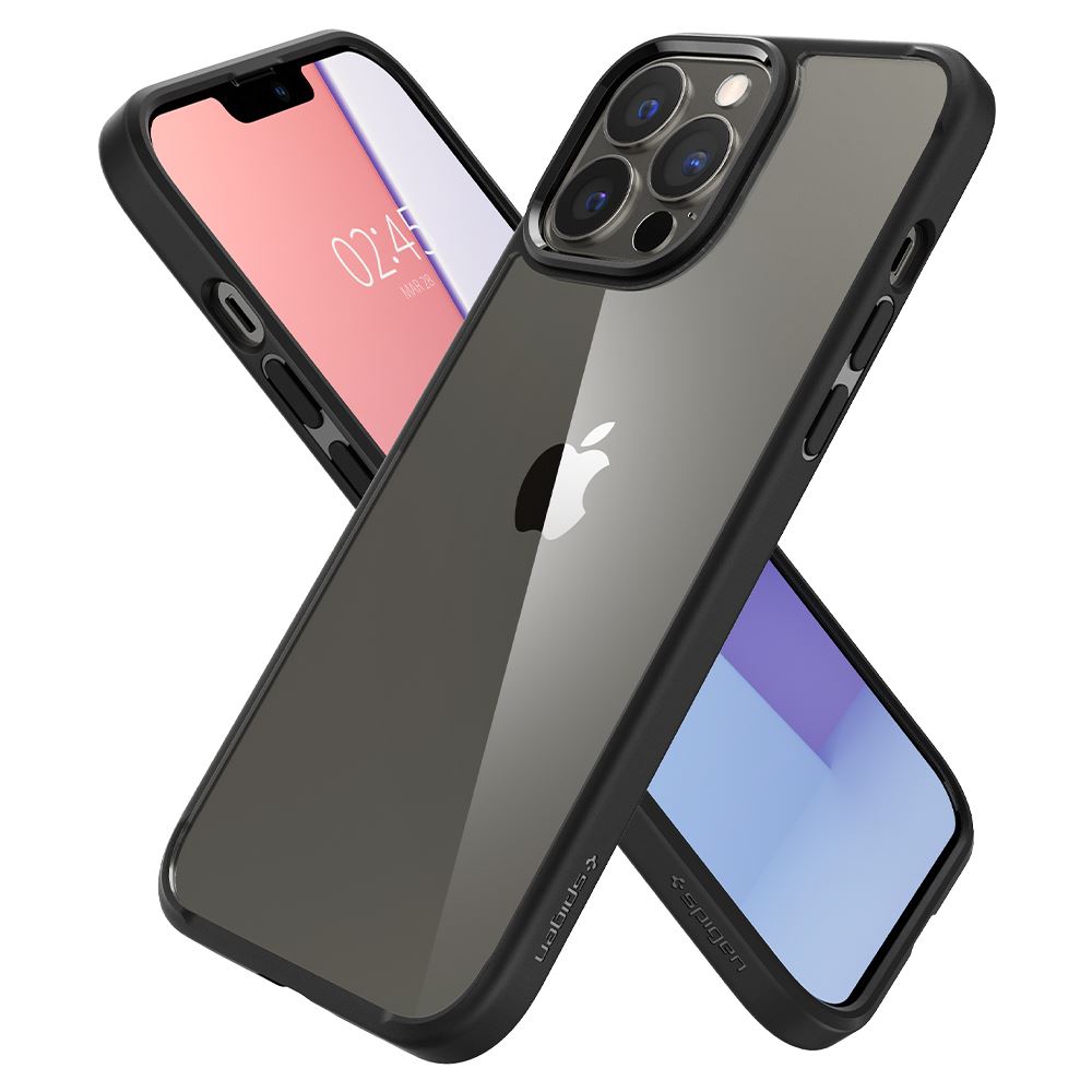 Spigen Ultra Hybrid, m. black - iPhone 13 Pro Max (5)