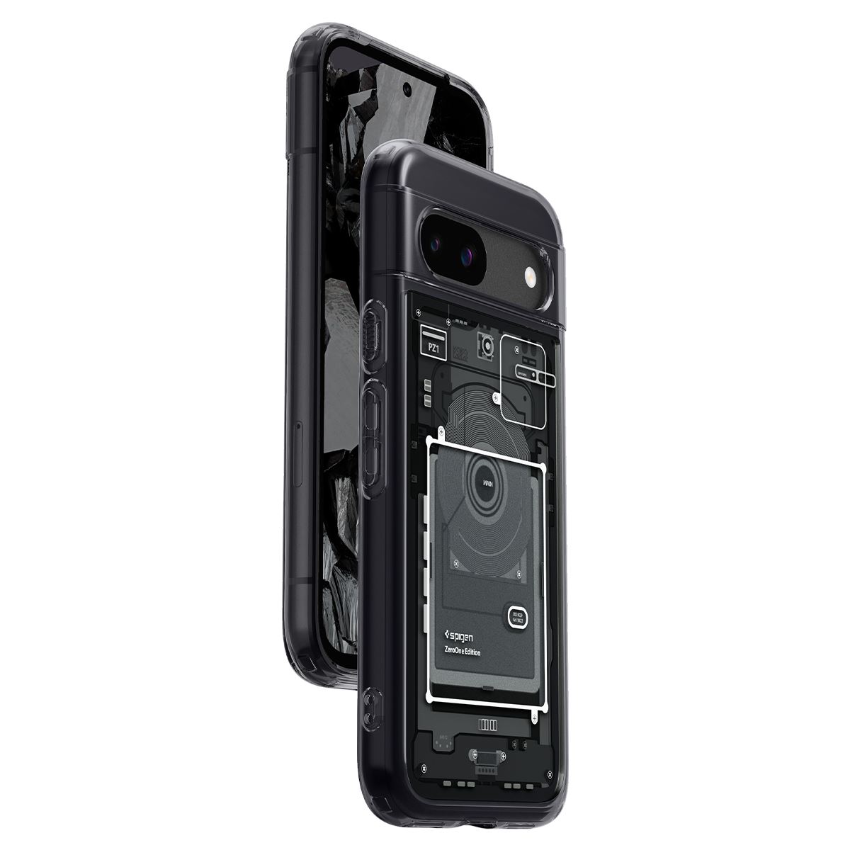 Spigen Ultra Hybrid, zero one - Google Pixel 8a (10)