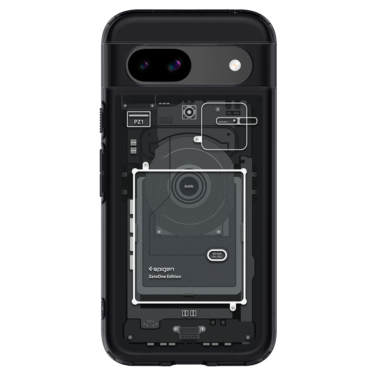 Spigen Ultra Hybrid, zero one - Google Pixel 8a (2)
