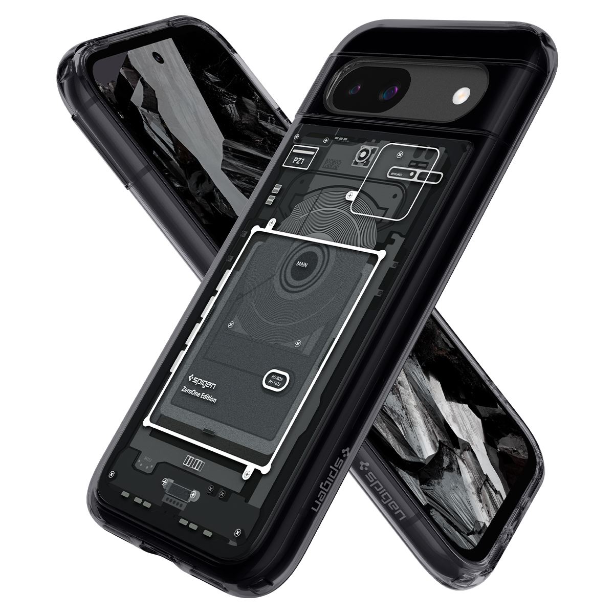 Spigen Ultra Hybrid, zero one - Google Pixel 8a (7)