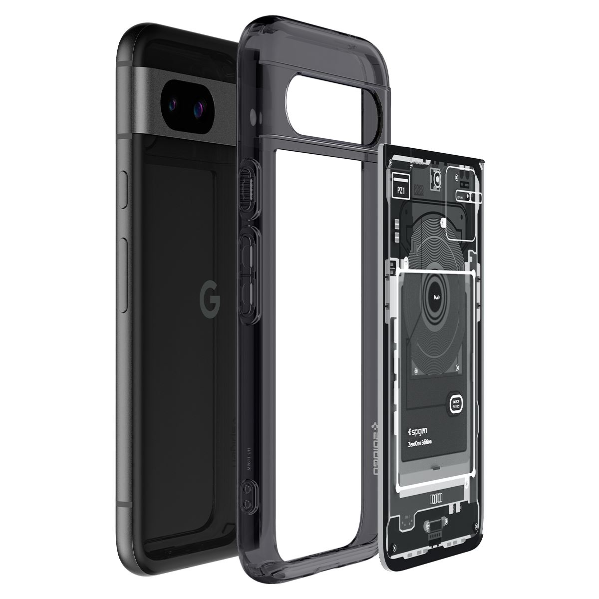 Spigen Ultra Hybrid, zero one - Google Pixel 8a (8)