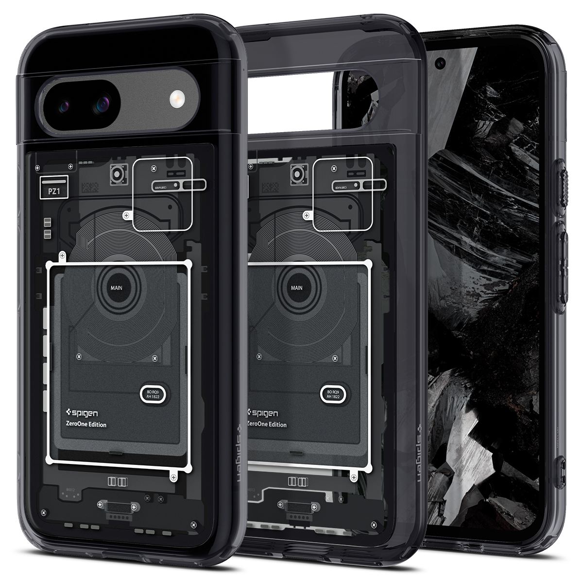 Spigen Ultra Hybrid, zero one - Google Pixel 8a