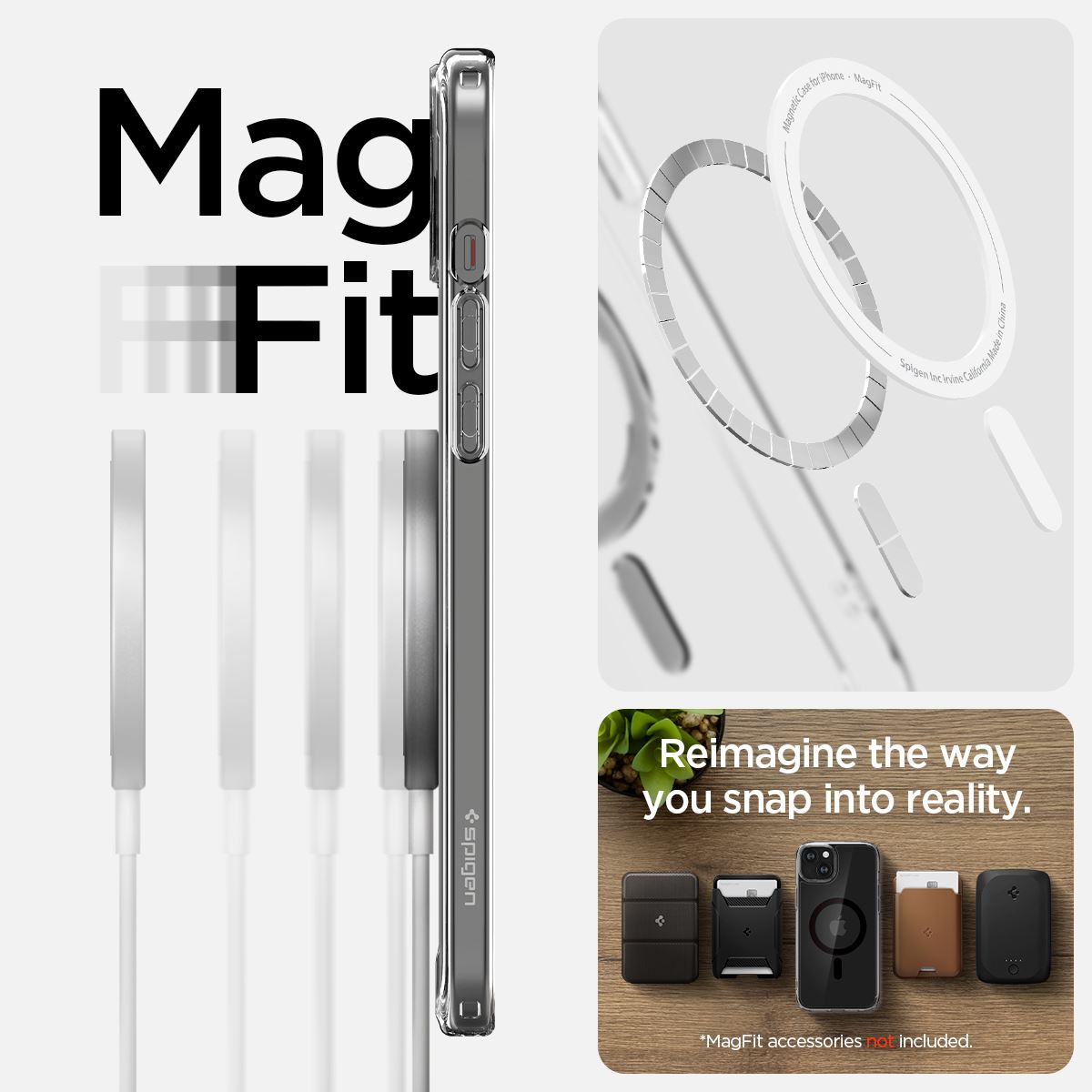 Spigen Ultra Hybrid MagSafe, black - iPhone 15 (13)