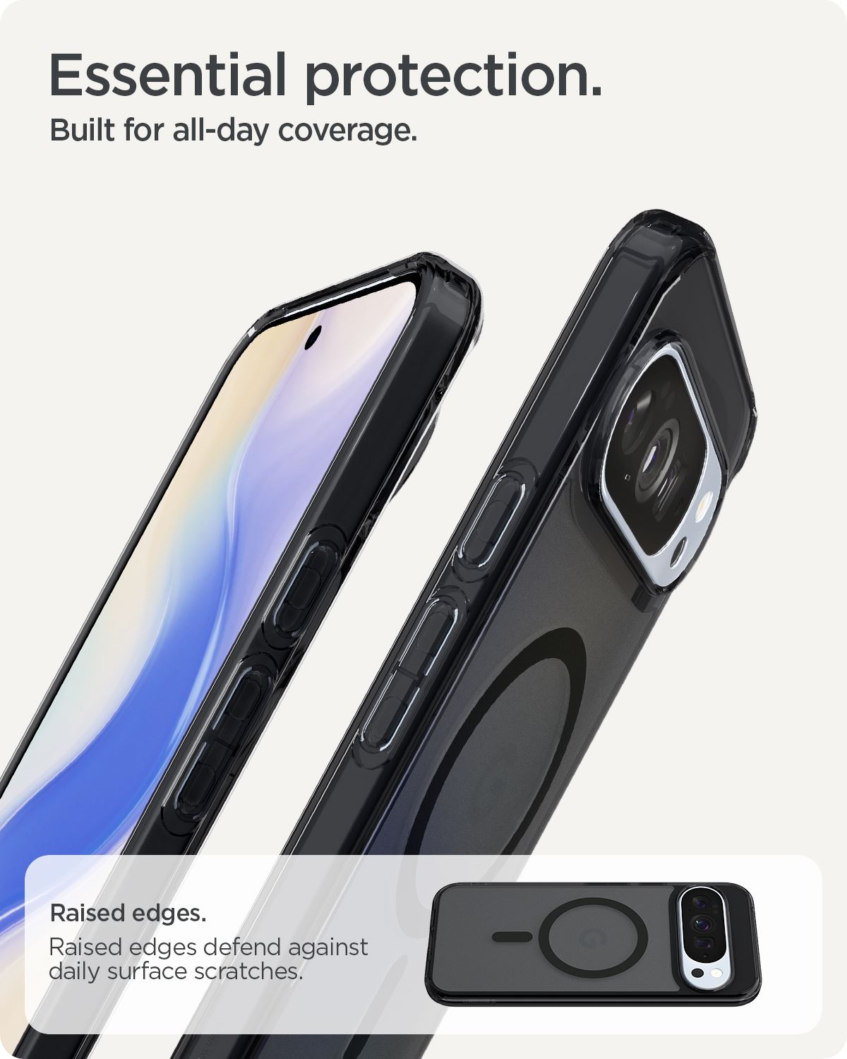 Spigen Ultra Hybrid MagSafe, frost black - Google Pixel 10 Pro XL (14)
