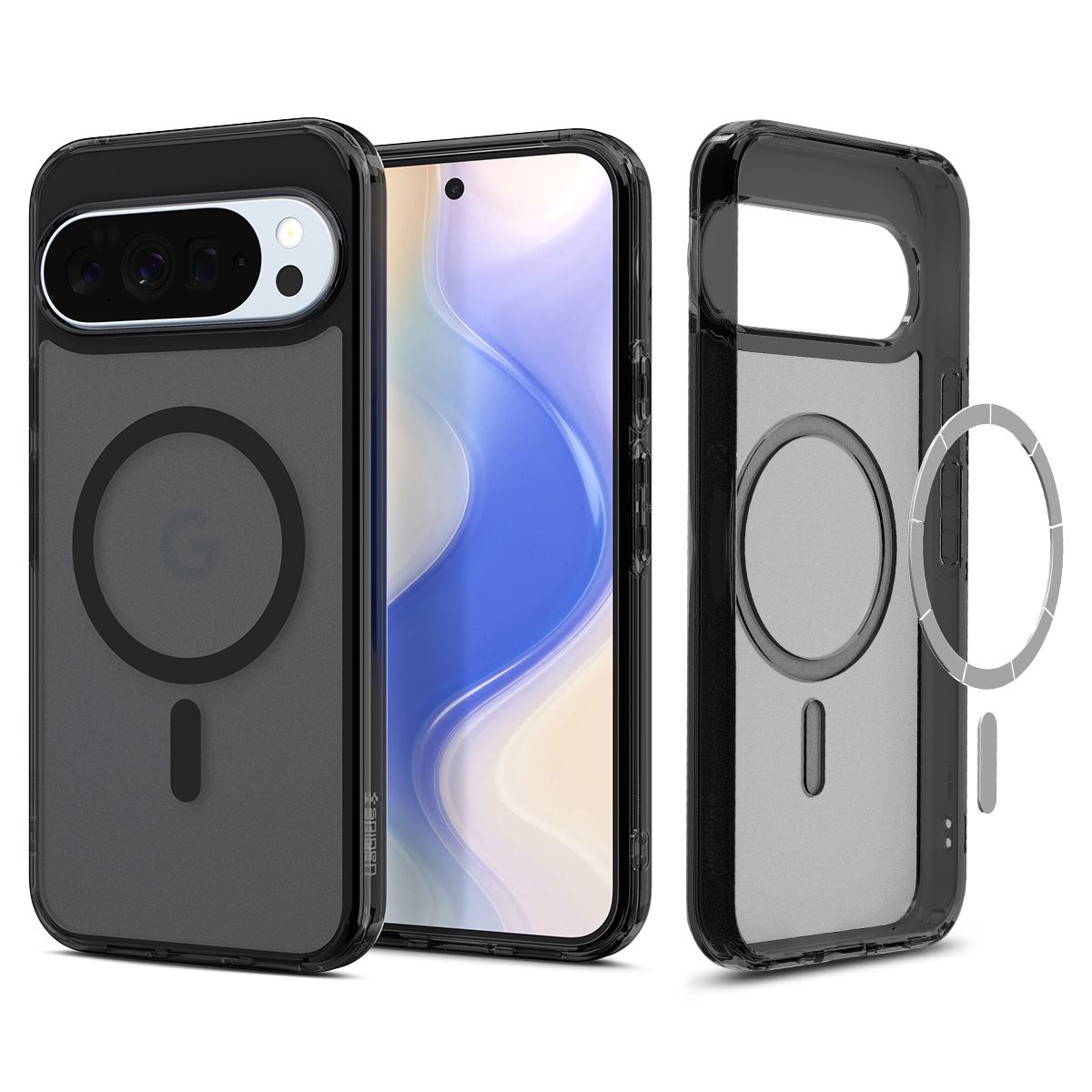 Spigen Ultra Hybrid MagSafe, frost black - Google Pixel 10 Pro XL (18)