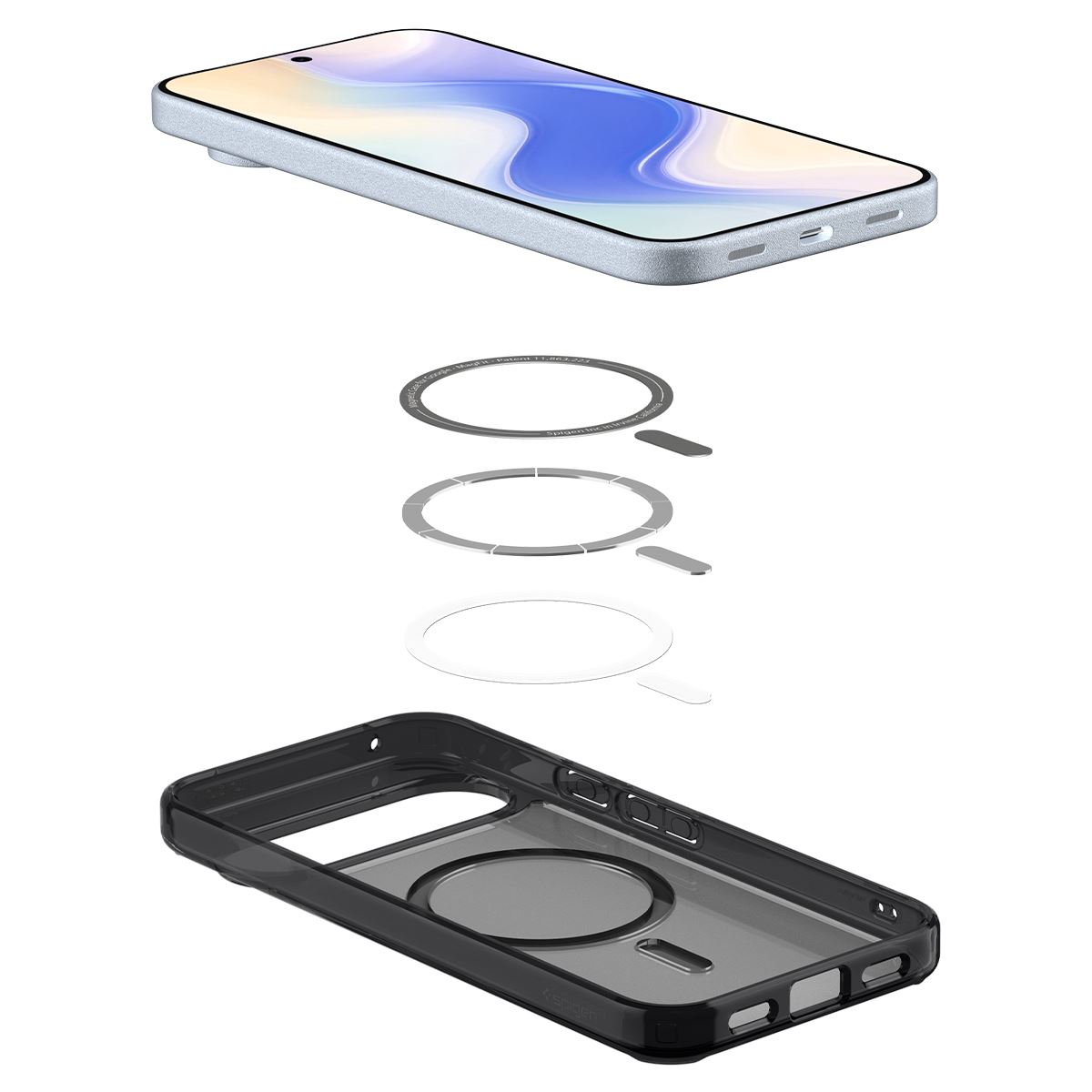 Spigen Ultra Hybrid MagSafe, frost black - Google Pixel 10 Pro XL (7)