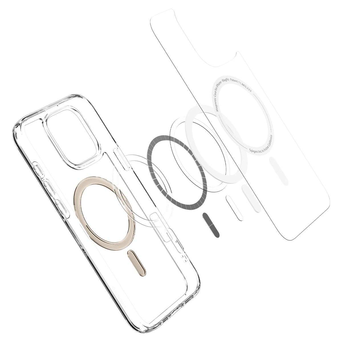 Spigen Ultra Hybrid MagSafe, gold - iPhone 16 Pro Max (7)