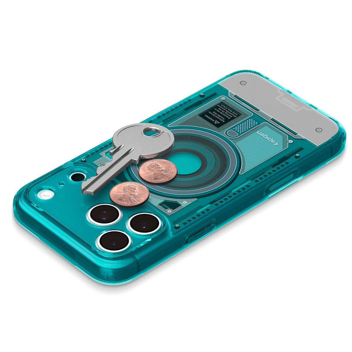 Spigen Ultra Hybrid MagSafe, c-one bondi blue - iPhone 18 Pro Max/17 Pro Max (14)
