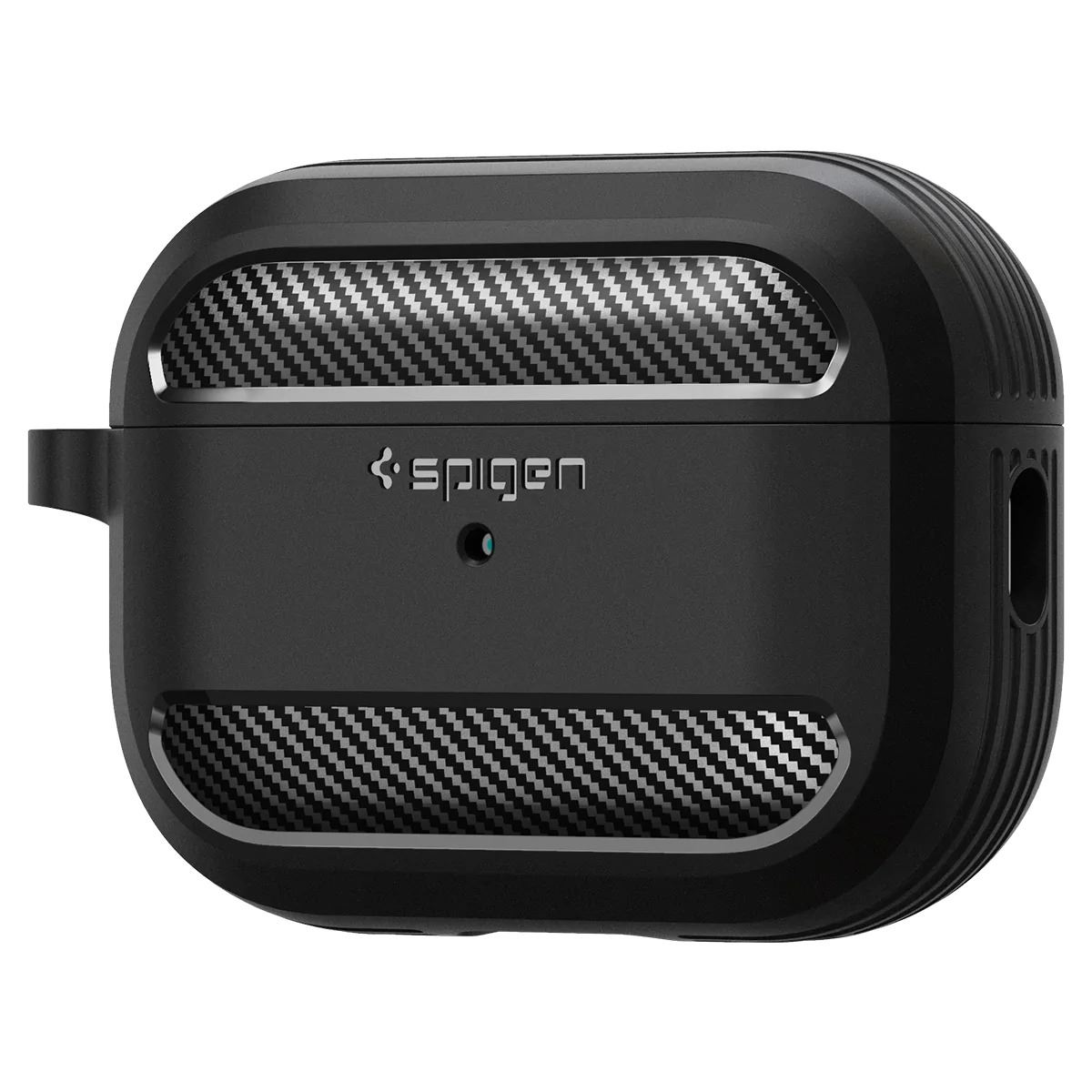 Spigen Rugged Armor, black - AirPods Pro 2 (2)