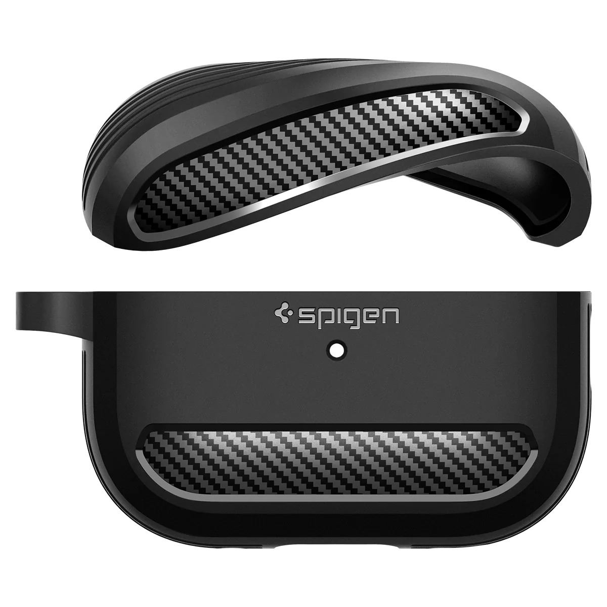 Spigen Rugged Armor, black - AirPods Pro 2 (5)
