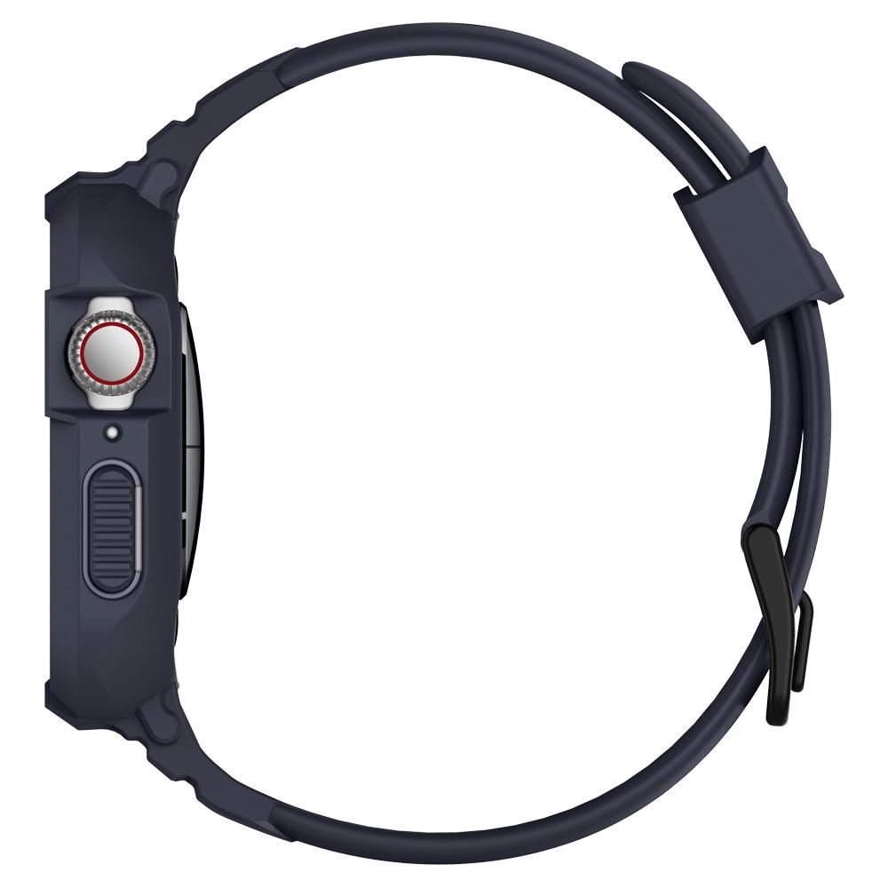 Spigen Rugged Armor Pro, gray - Apple Watch 45mm/44mm (3)