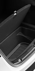 Spigen Tesla Car Mat Rear Trunk Storage, black - Tesla Model Y (2)