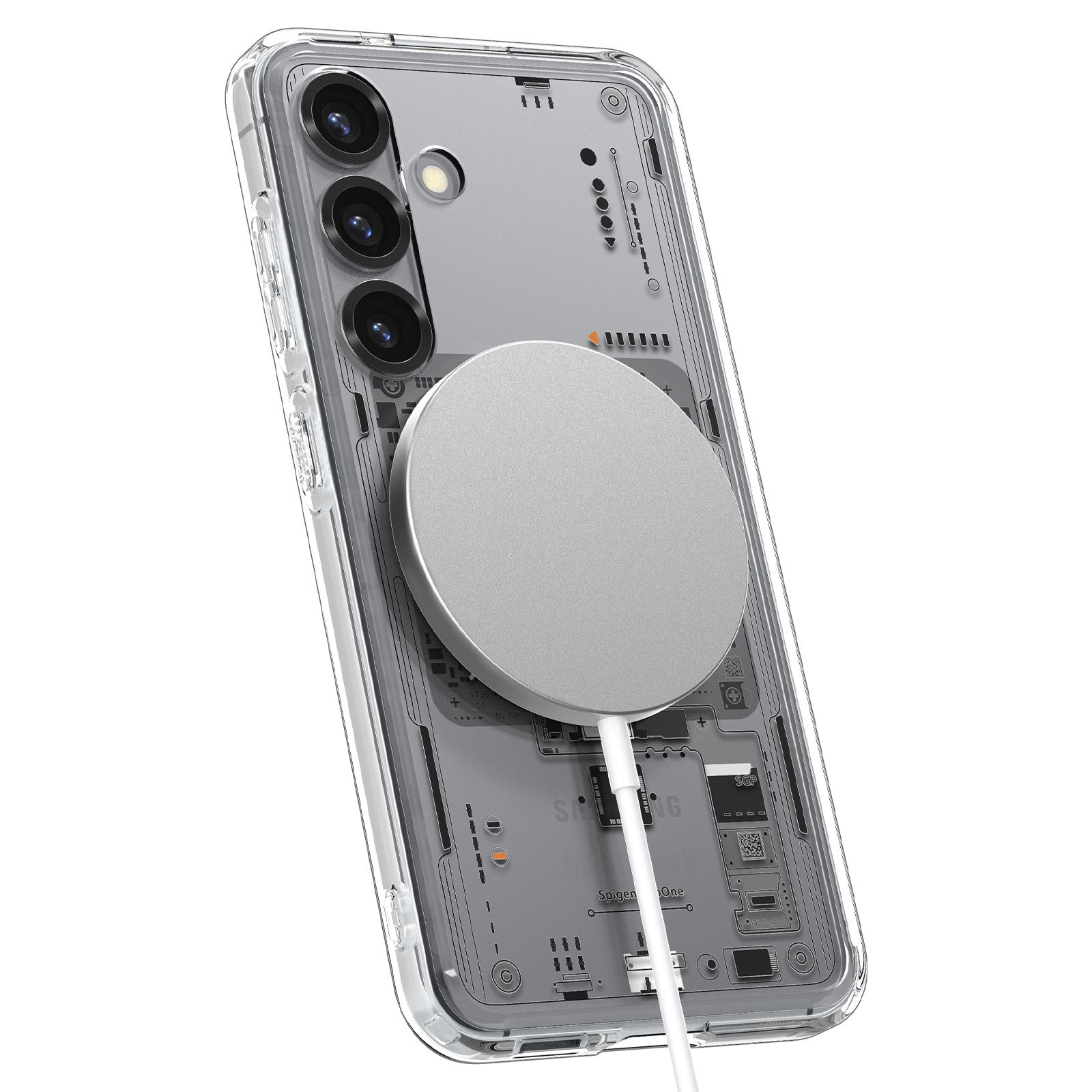 Spigen Ultra Hybrid MagSafe, neo one - Samsung Galaxy S25 (12)
