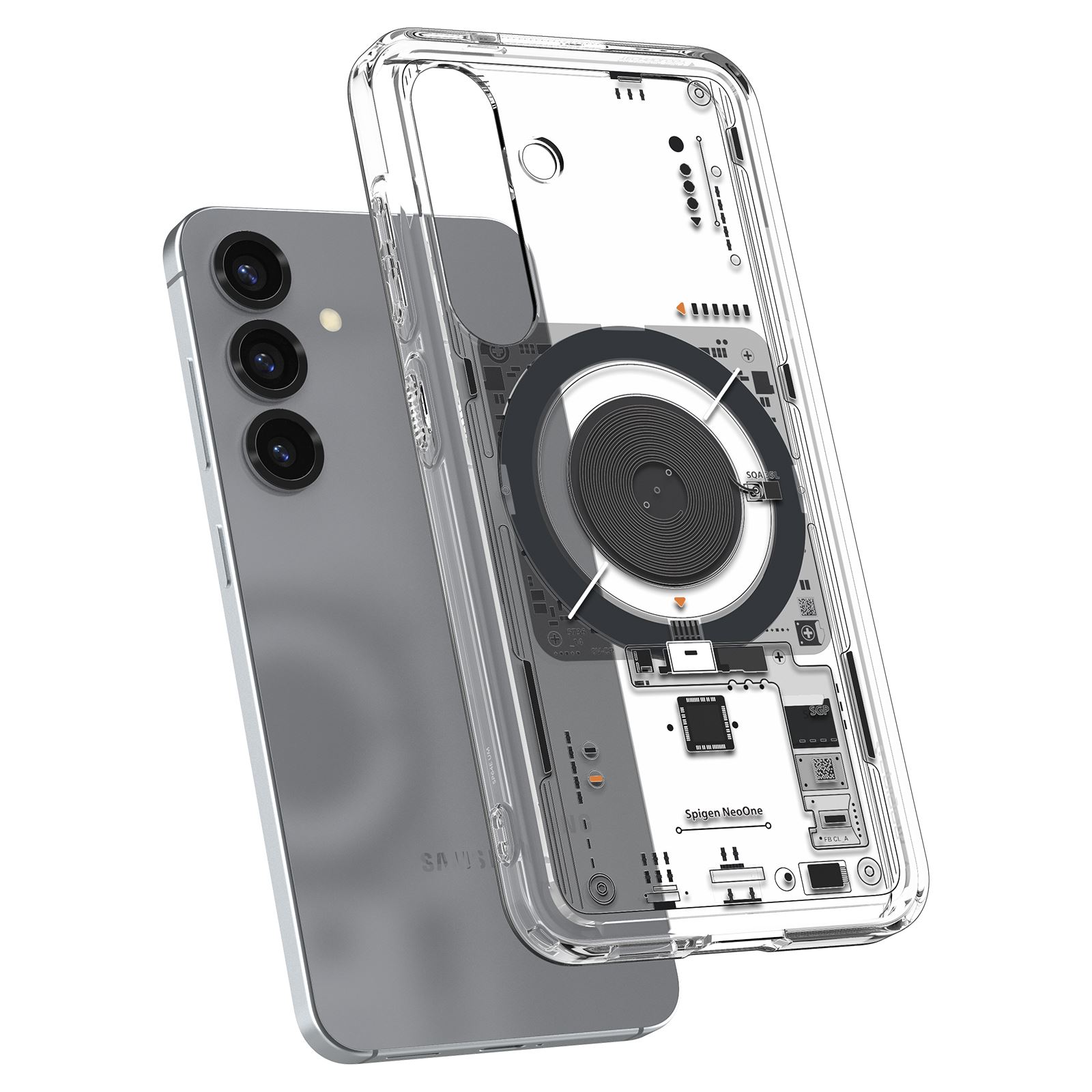 Spigen Ultra Hybrid MagSafe, neo one - Samsung Galaxy S25 (14)