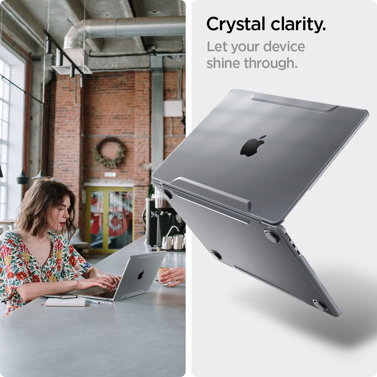 Spigen Thin Fit, crystal clear - Macbook Air 15" M4/M3/M2 (11)