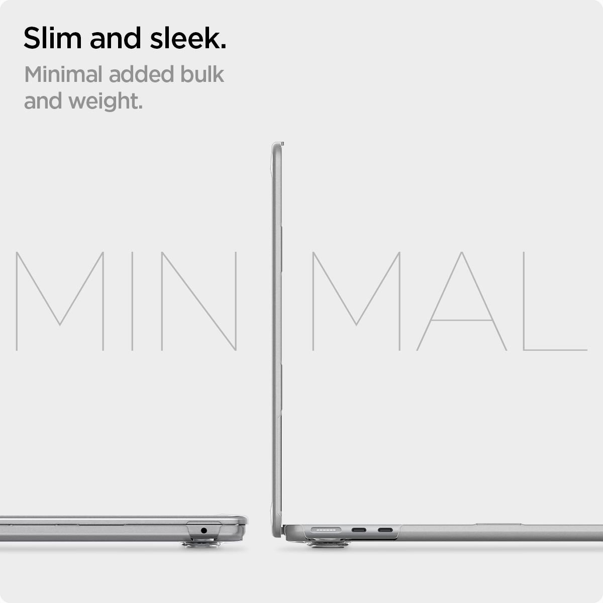 Spigen Thin Fit, crystal clear - Macbook Air 15" M4/M3/M2 (13)