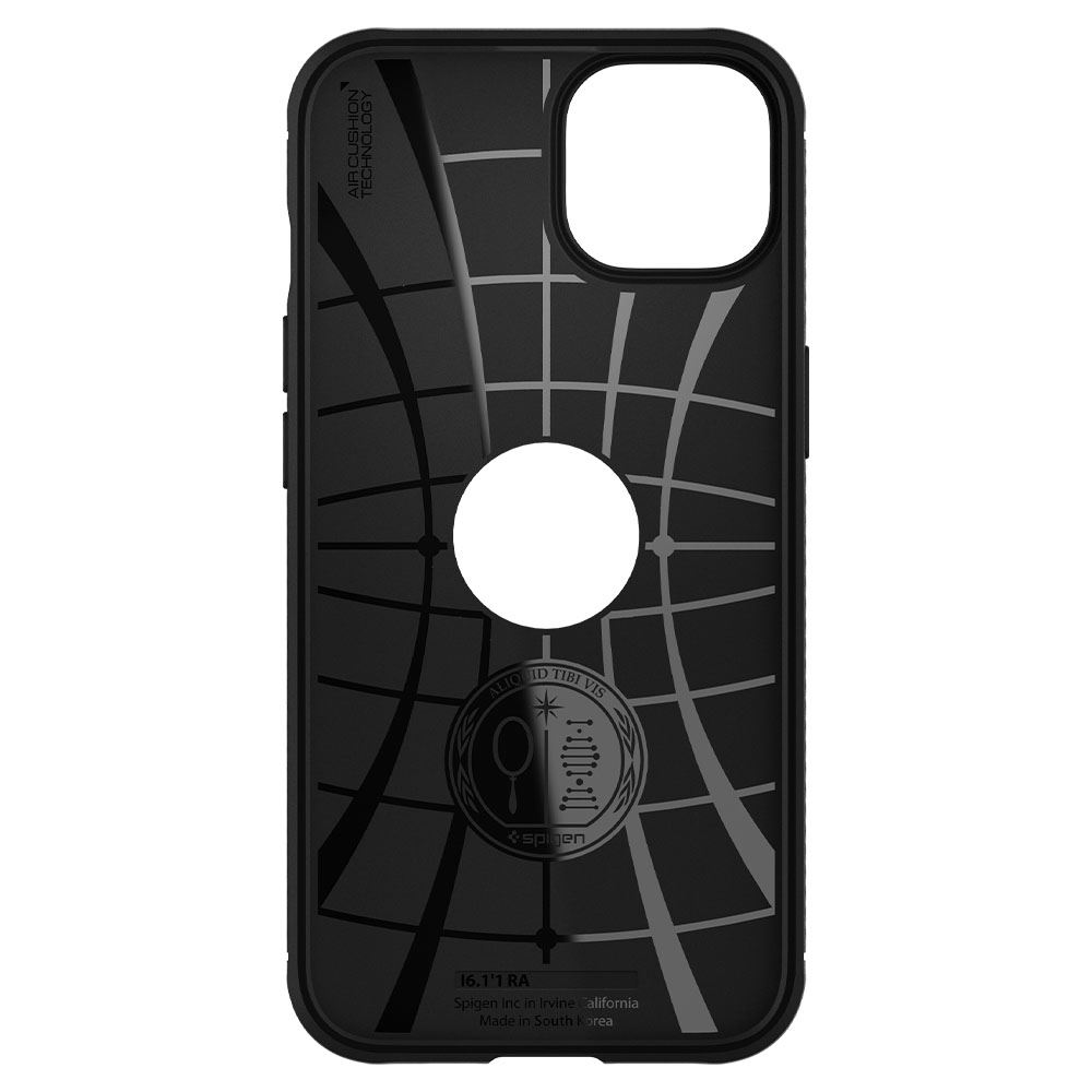 Spigen Rugged Armor, matte black - iPhone 13 (6)