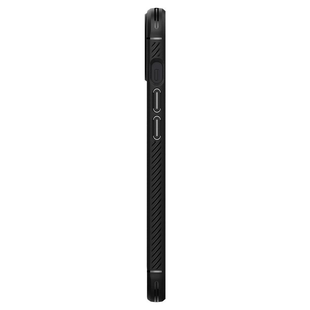 Spigen Rugged Armor, matte black - iPhone 13 (7)