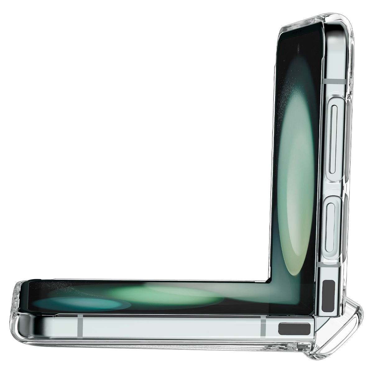 Spigen Thin Fit Pro, crystal clear - Samsung Galaxy Z Flip5 (10)