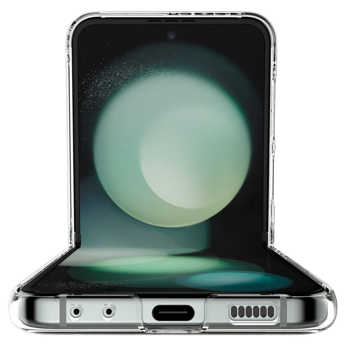 Spigen Thin Fit Pro, crystal clear - Samsung Galaxy Z Flip5 (12)