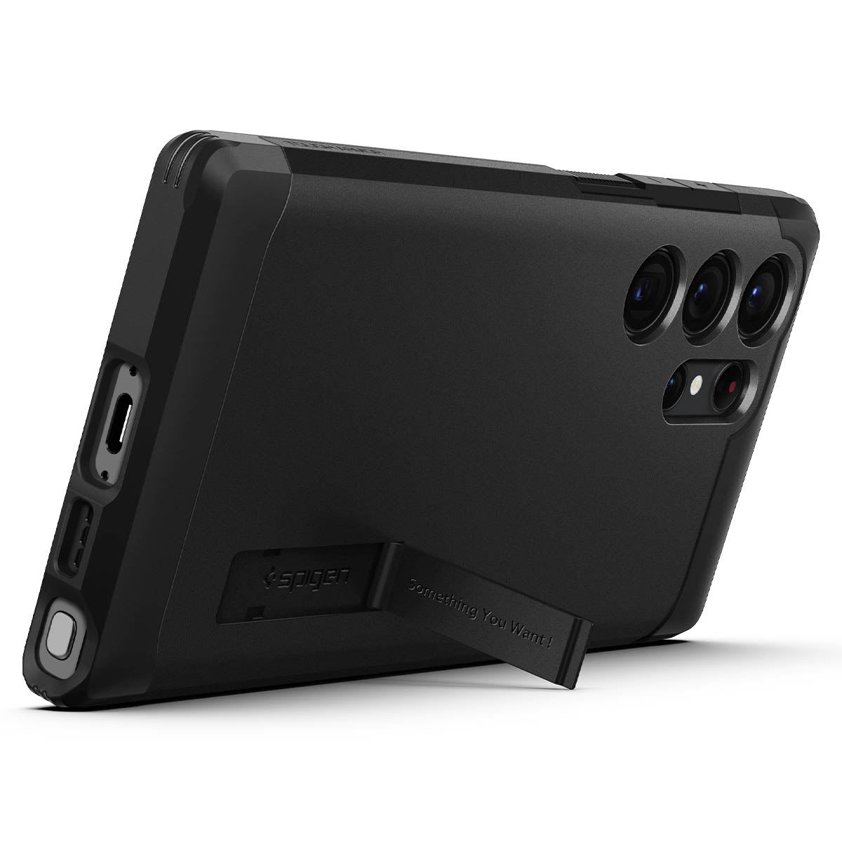 Spigen Tough Armor, black - Samsung Galaxy S23 Ultra (11)