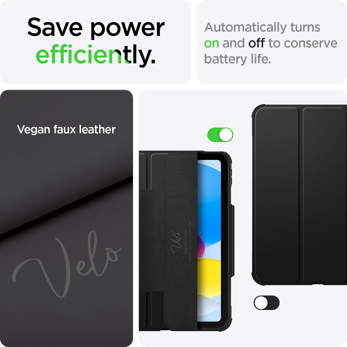 Spigen Rugged Armor Pro, black - iPad 10.9" 2022/11" 2025 (16)