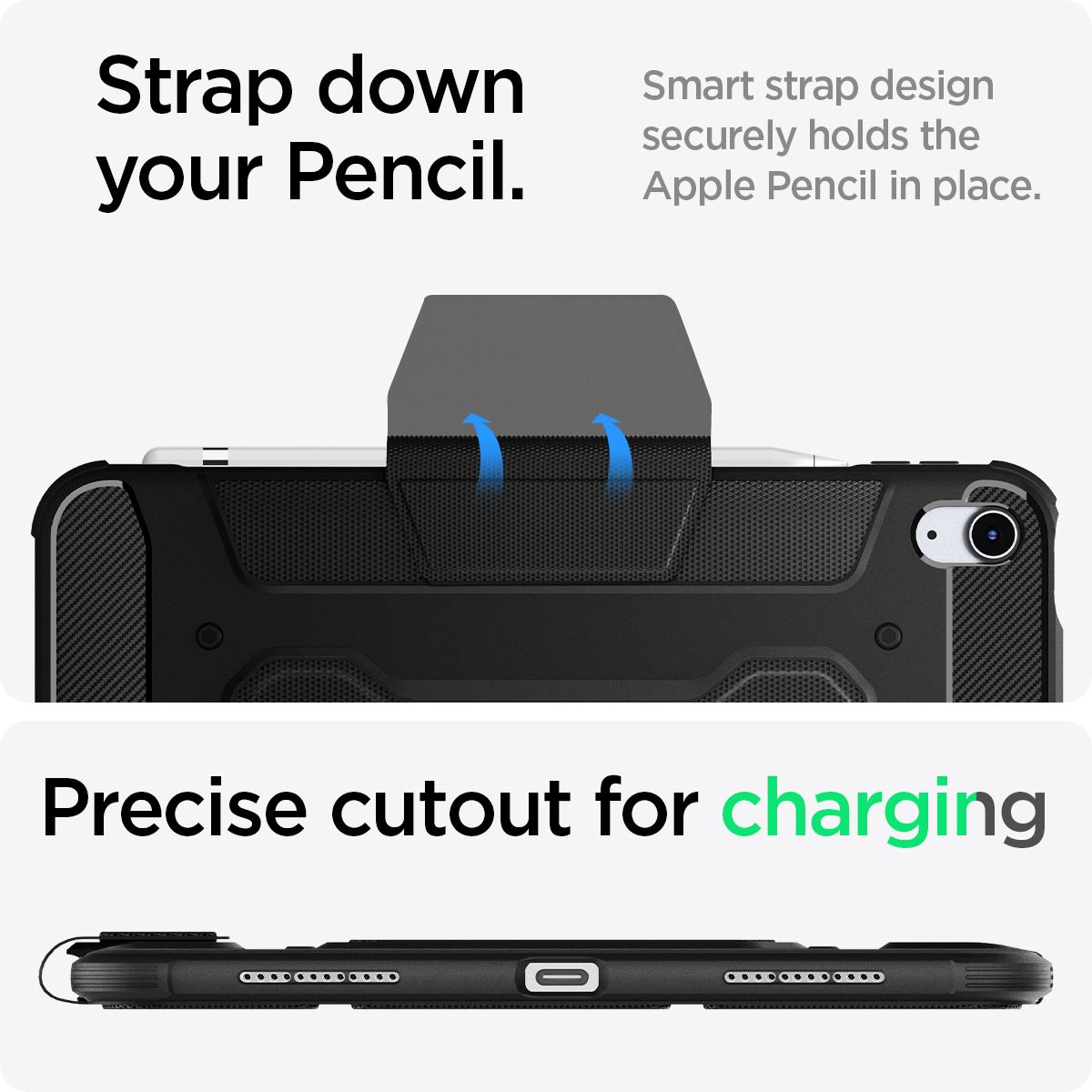 Spigen Rugged Armor Pro, black - iPad 10.9" 2022/11" 2025 (17)