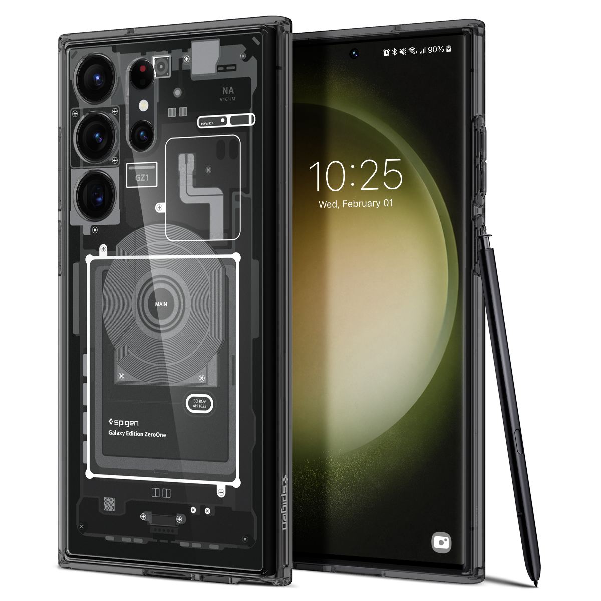 Spigen Ultra Hybrid, zero one - Samsung Galaxy S23 Ultra (1)