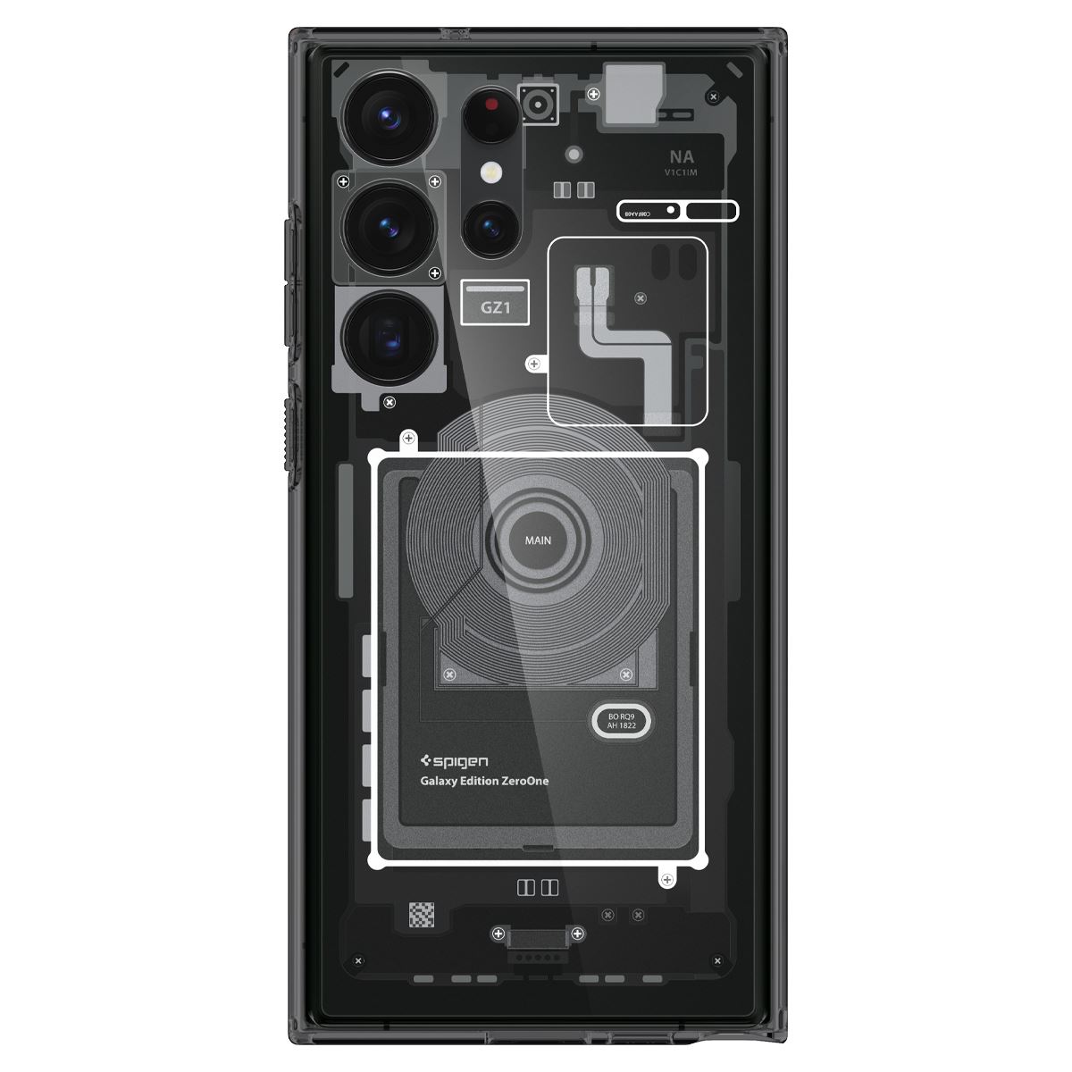 Spigen Ultra Hybrid, zero one - Samsung Galaxy S23 Ultra (2)
