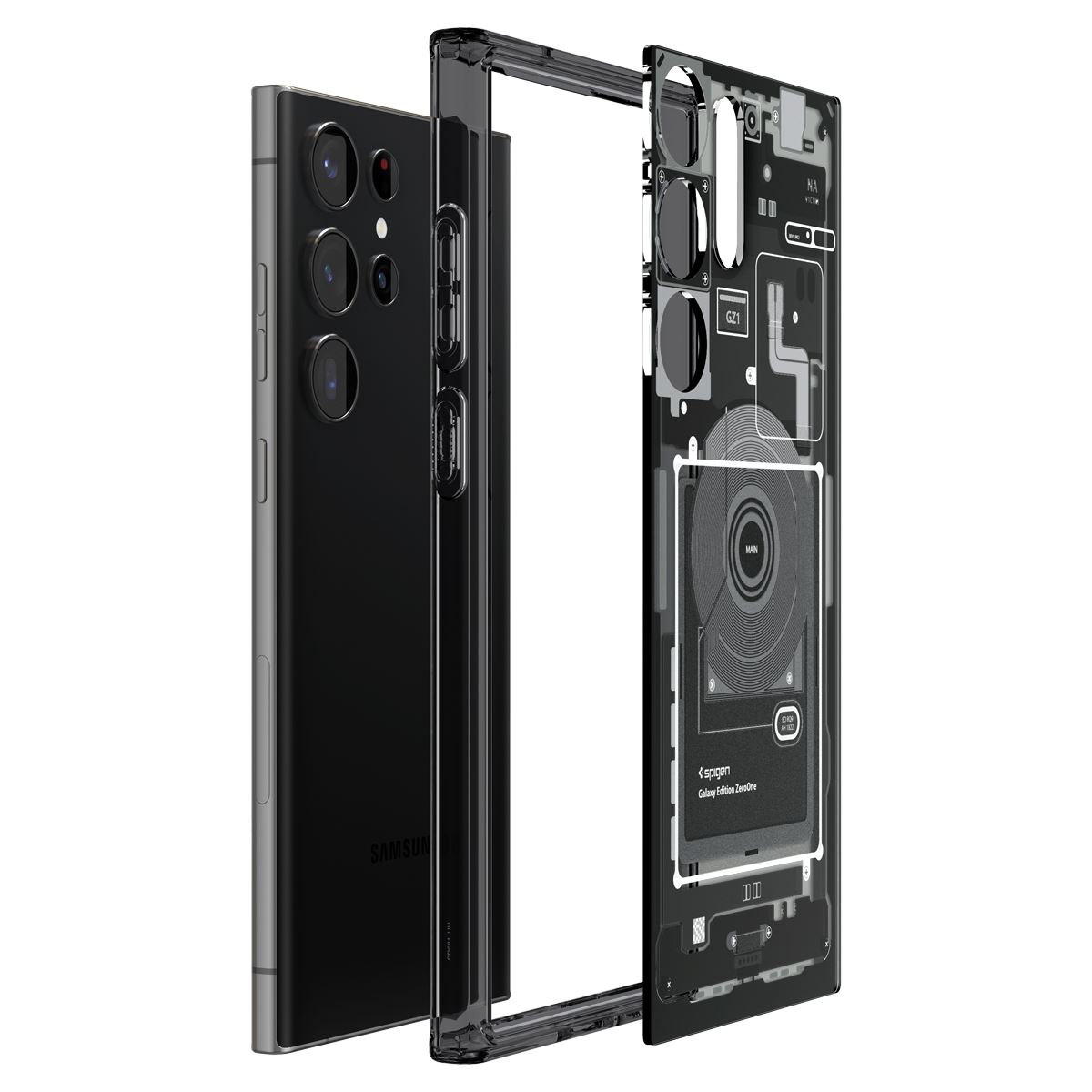 Spigen Ultra Hybrid, zero one - Samsung Galaxy S23 Ultra (8)