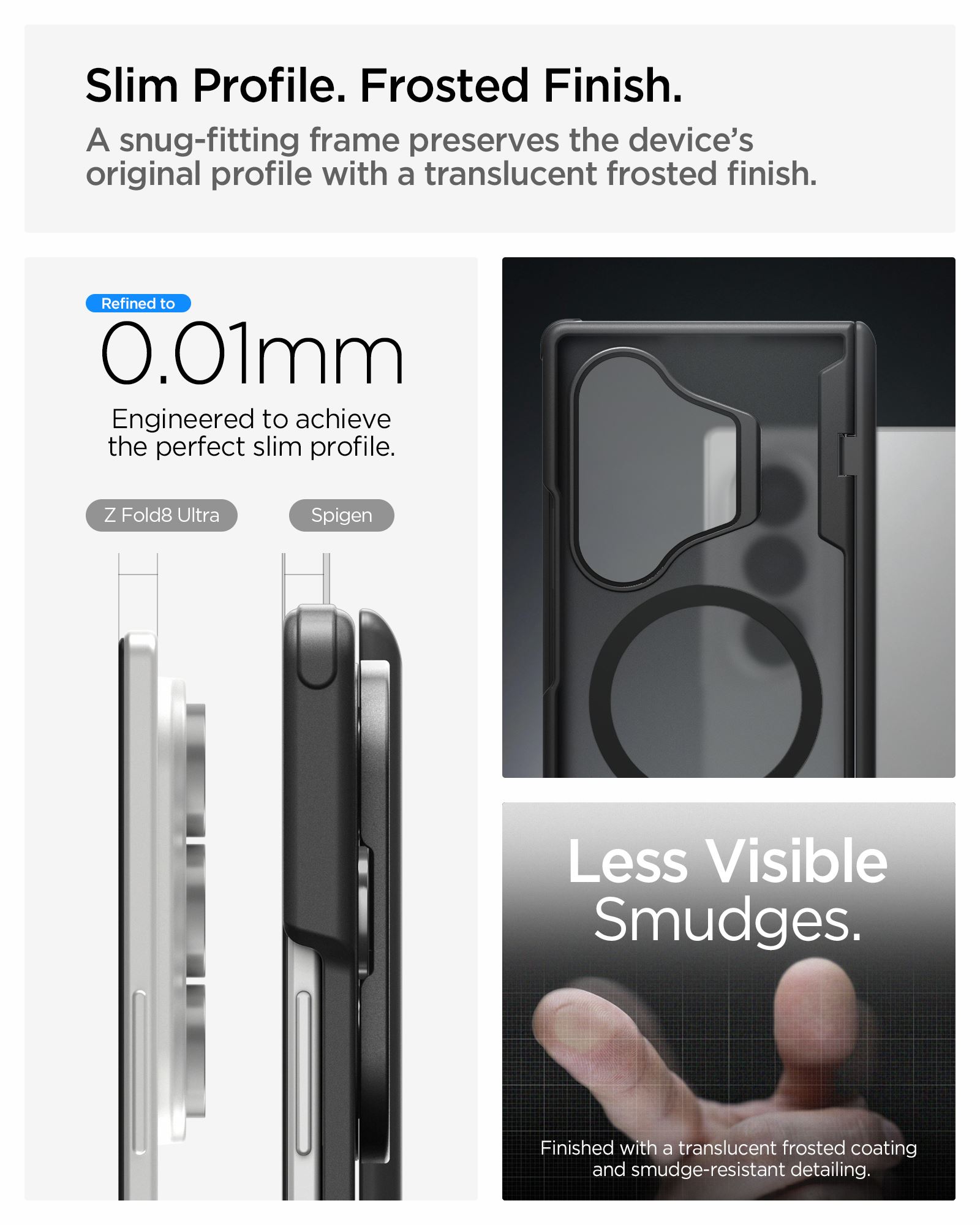 Spigen Optik Armor Pro MagSafe, black - Samsung Galaxy Z Fold8 Ultra (19)