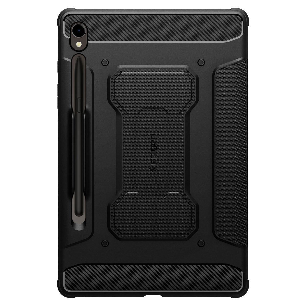 Spigen Rugged Armor Pro, black - Samsung Galaxy Tab S9 (3)