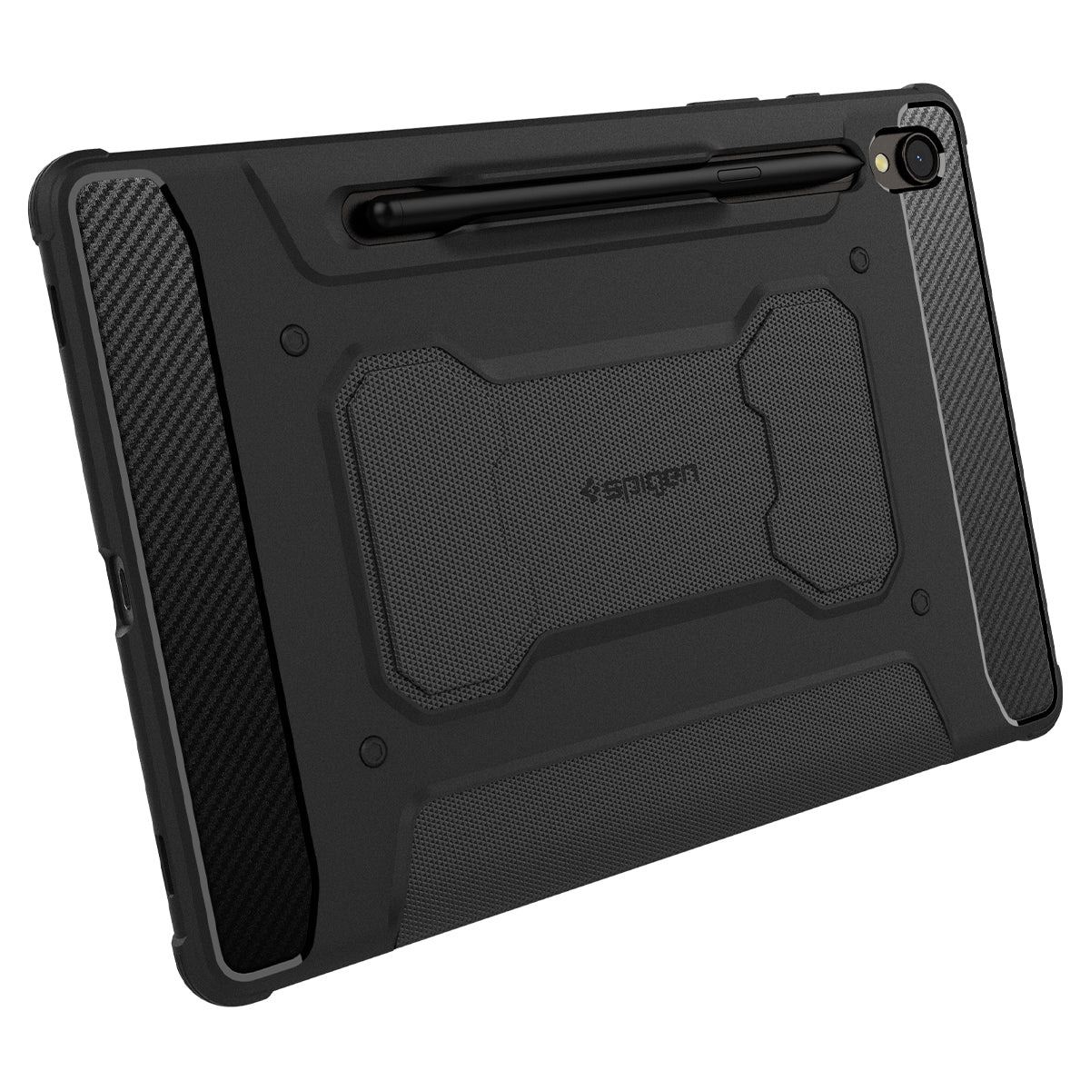 Spigen Rugged Armor Pro, black - Samsung Galaxy Tab S9 (5)