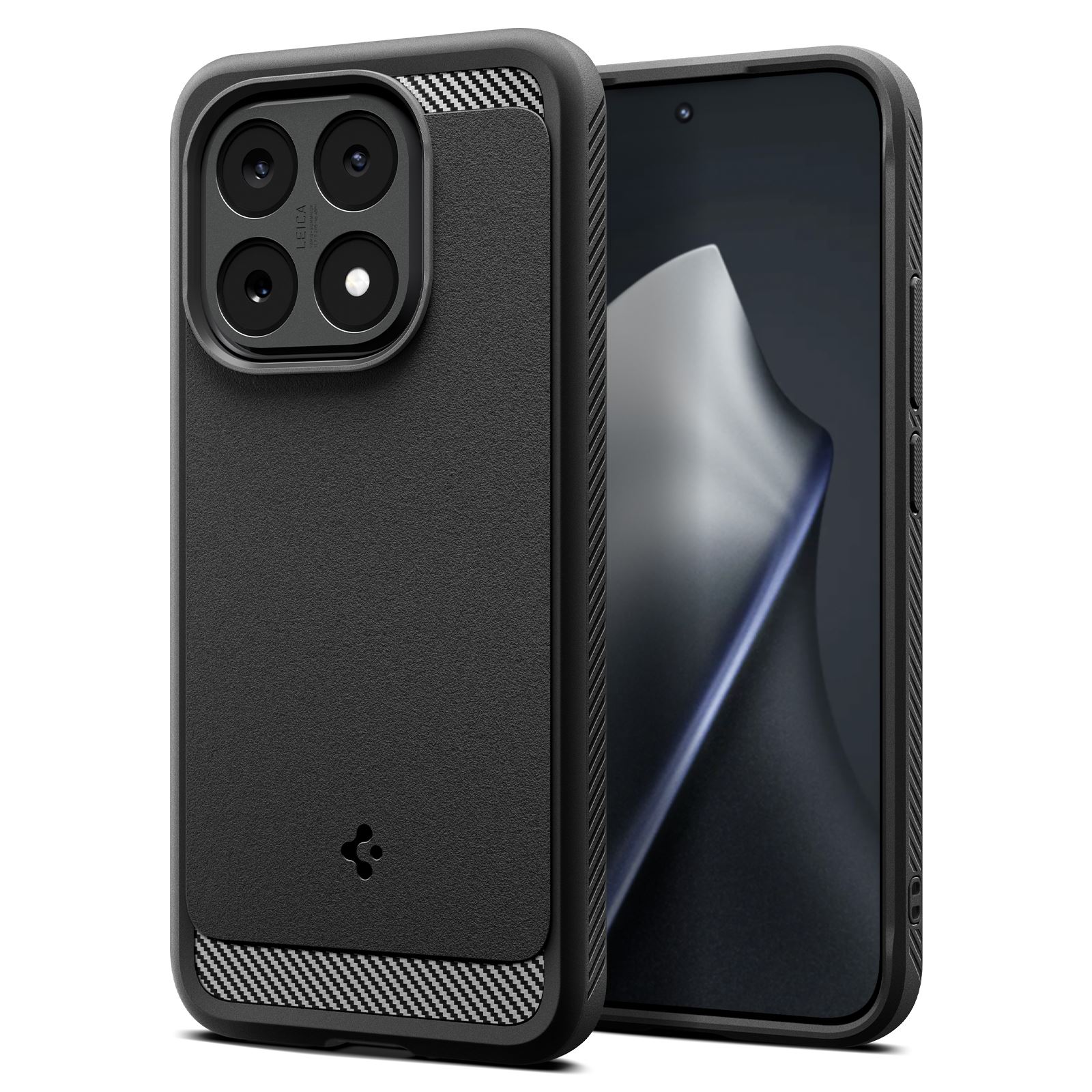 Spigen Rugged Armor, matte black - Xiaomi 15T (1)